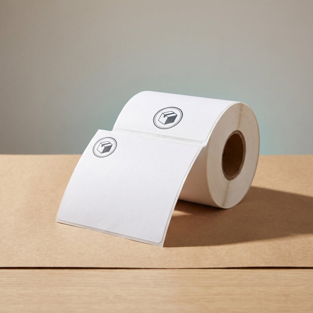 "Handle With Care" Labels — 3x2" (500 roll)