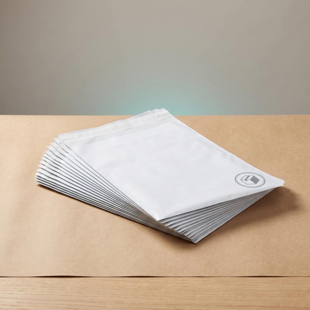 White Poly Mailers — 10x13" (100 pack)